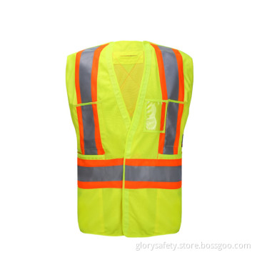 Oem Cheap Custom Hi Vis Workwear Safety Vest